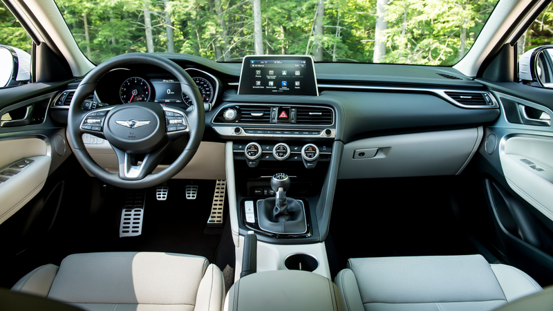 Illustration for article titled Genesis Gave the G70 a Manual Transmission Though It Knows Hardly Anyone Would Buy One